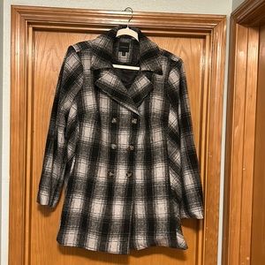 Lane Bryant Ladies size 22 wool blend dress coat.